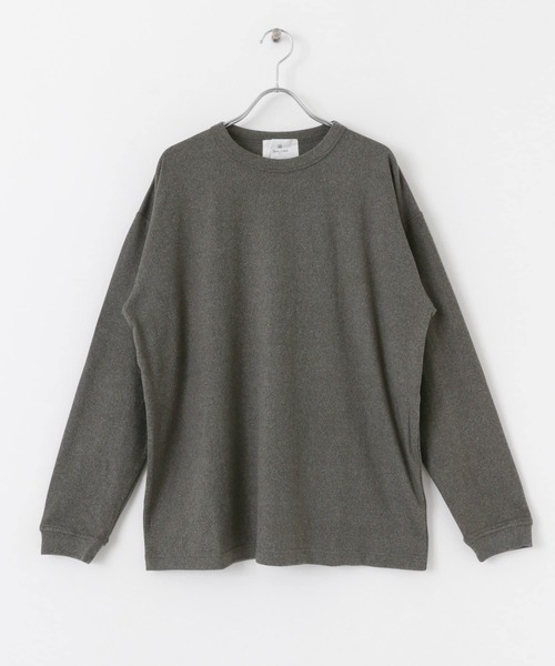 URBAN RESEARCH Sonny Label（アーバンリサーチサニーレーベル）の「スーパーストレッチロングスリーブTシャツ（Tシャツ/カットソー・メンズ・ブラウン/ブラック/オフホワイト/チャコールグレー・LARGE/MEDIUM）」の20枚目の写真