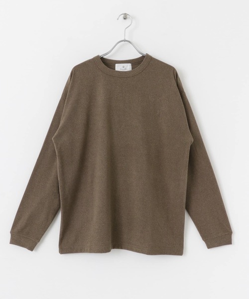 URBAN RESEARCH Sonny Label（アーバンリサーチサニーレーベル）の「スーパーストレッチロングスリーブTシャツ（Tシャツ/カットソー・メンズ・ブラウン/ブラック/オフホワイト/チャコールグレー・LARGE/MEDIUM）」の22枚目の写真