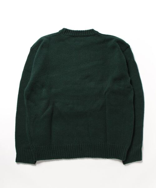 87mm(87mm)の「【UNISEX】Mmlg/MM MELGEニット(ニット/セーター・レディース・ネイビー/グリーン・SMALL/MEDIUM/LARGE)」の5枚目の写真