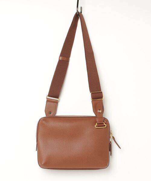 dunhill(ダンヒル)の「1893 ハーネス シティメッセンジャー バッグ / 1893 HARNESS CITY MESSENGER(メッセンジャーバッグ・メンズ・ブラウン系その他・ONE SIZE)」の2枚目の写真
