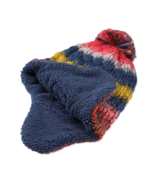MARMOT(マーモット)の「K's Ear Cover Knit Watch / TSFKE205(キッズ)(ニットキャップ/ビーニー・キッズ・ホワイト系その他/レッド系その他/ベージュ系その他・53-55cm)」の5枚目の写真