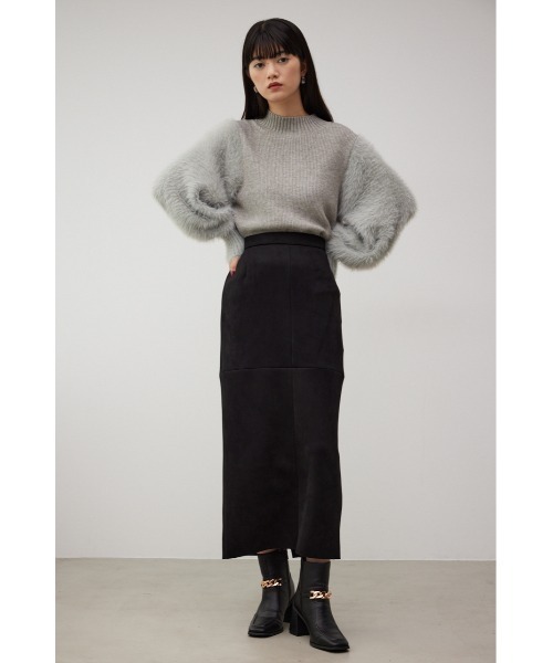 AZUL by moussy（アズールバイマウジー）の「メタルチェーンショートブーツ（ブーツ・レディース・ブラック・SMALL/MEDIUM/LARGE）」の4枚目の写真