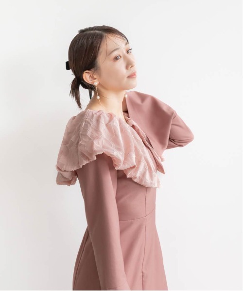 RANDA（ランダ）の「バルーンカラーマーメイドワンピース（ワンピース・レディース・ブラウン/ピンク/ブラック・0/1）」の15枚目の写真