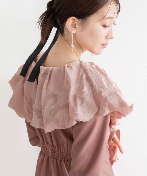 RANDA（ランダ）の「バルーンカラーマーメイドワンピース（ワンピース・レディース・ブラウン/ピンク/ブラック・0/1）」の16枚目の写真