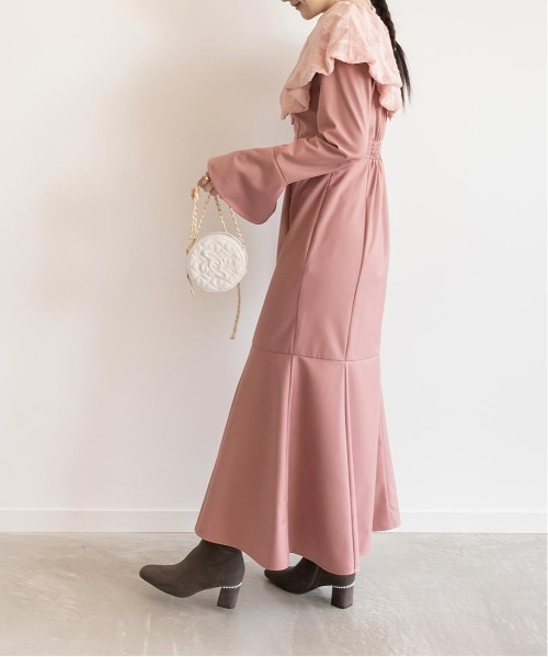 RANDA（ランダ）の「バルーンカラーマーメイドワンピース（ワンピース・レディース・ブラウン/ピンク/ブラック・0/1）」の19枚目の写真