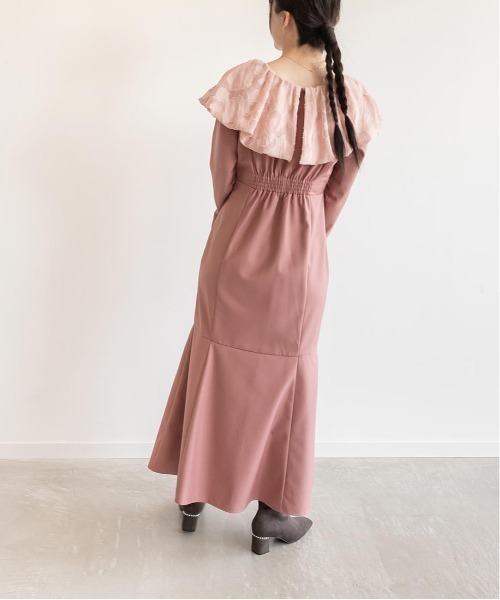 RANDA（ランダ）の「バルーンカラーマーメイドワンピース（ワンピース・レディース・ブラウン/ピンク/ブラック・0/1）」の21枚目の写真