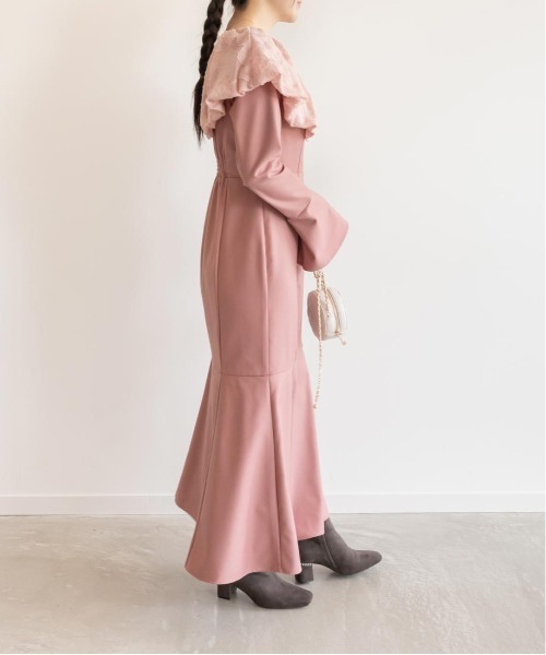 RANDA（ランダ）の「バルーンカラーマーメイドワンピース（ワンピース・レディース・ブラウン/ピンク/ブラック・0/1）」の22枚目の写真