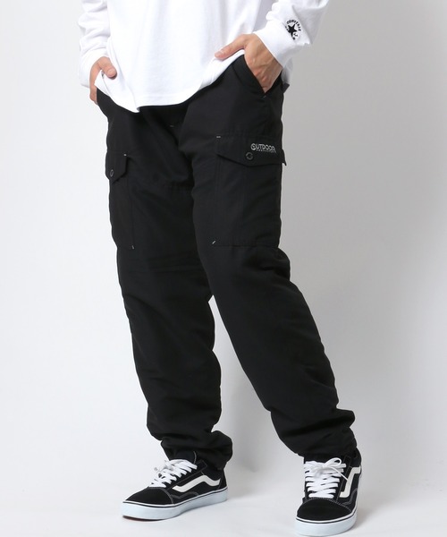 OUTDOOR PRODUCTS（アウトドアプロダクツ）の「OUTDOOR PRODUCTS/アウトドアプロダクツ 裏フリース ツイル クライミングカーゴパンツ（カーゴパンツ・メンズ・グレー/ベージュ/ブラック/オリーブ・M/L/LL）」の20枚目の写真