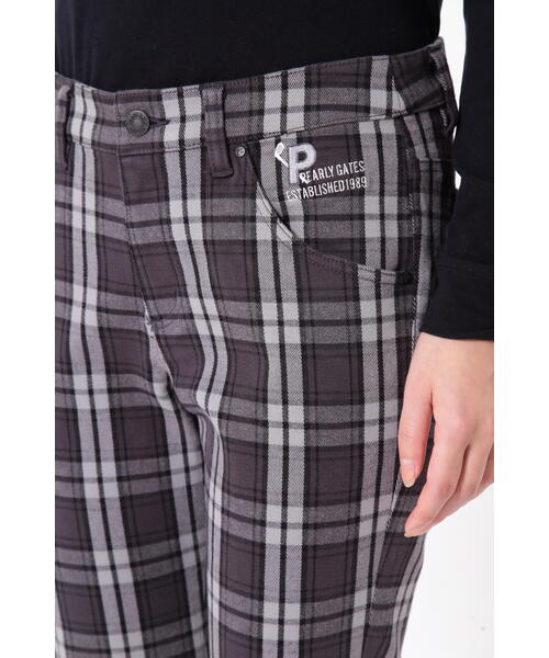 PEARLY GATES（パーリーゲイツ）の「【PEARLY GATES】先染めチェック