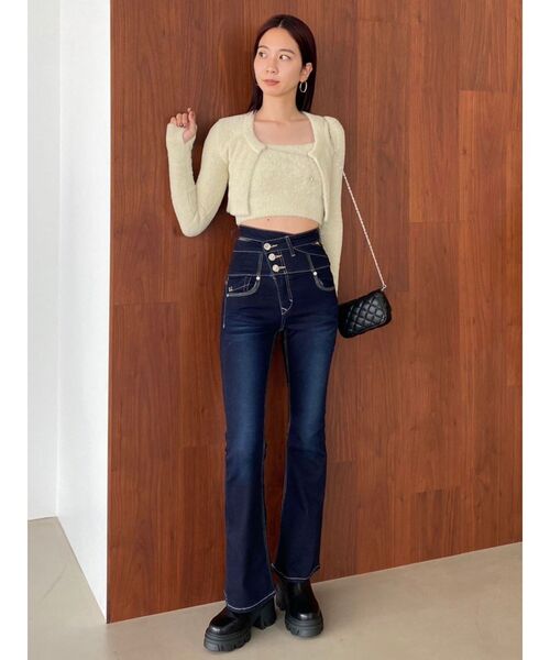 EMODA（エモダ）の「キルティングフォンケース（スマホケース/カバー・レディース・イエロー/ブラック/ミント/シルバー・FREE）」の9枚目の写真