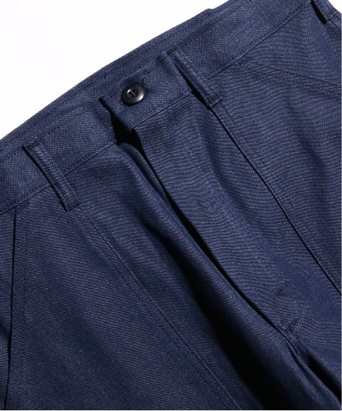 GUNG HO(ガンホー)の「【GUNG HO USA ガンホー】 ORIGINAL FATIGUE PANTS MADE IN USA デニム(デニムパンツ・メンズ・インディゴブルー・32inch/34inch/36inch)」の5枚目の写真