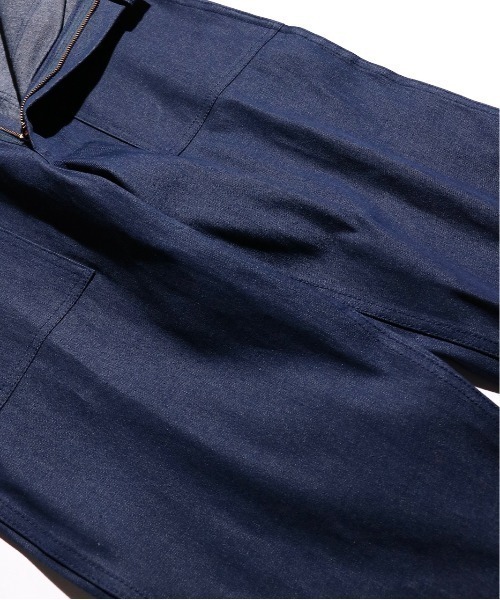 GUNG HO(ガンホー)の「【GUNG HO USA ガンホー】 ORIGINAL FATIGUE PANTS MADE IN USA デニム(デニムパンツ・メンズ・インディゴブルー・32inch/34inch/36inch)」の4枚目の写真