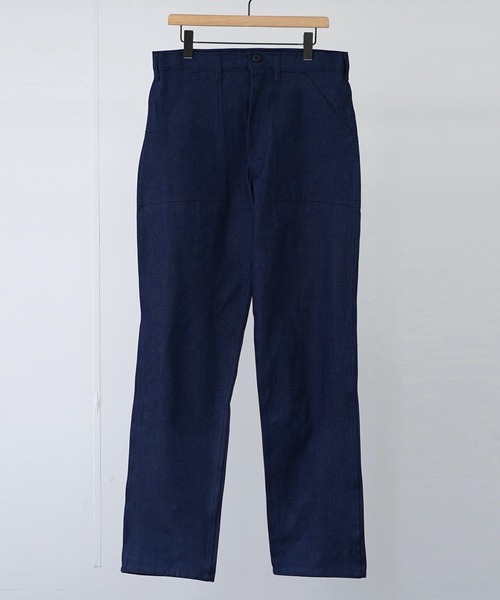 GUNG HO(ガンホー)の「【GUNG HO USA ガンホー】 ORIGINAL FATIGUE PANTS MADE IN USA デニム(デニムパンツ・メンズ・インディゴブルー・32inch/34inch/36inch)」の11枚目の写真