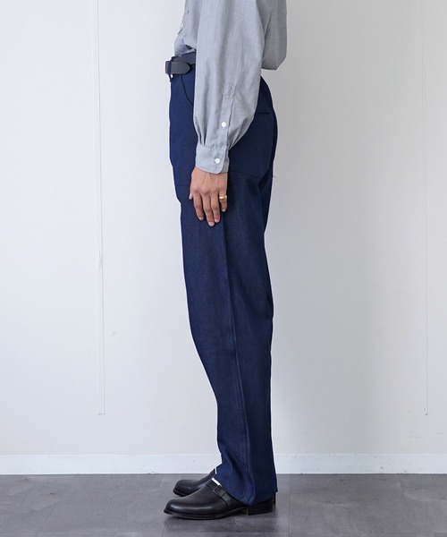GUNG HO(ガンホー)の「【GUNG HO USA ガンホー】 ORIGINAL FATIGUE PANTS MADE IN USA デニム(デニムパンツ・メンズ・インディゴブルー・32inch/34inch/36inch)」の18枚目の写真