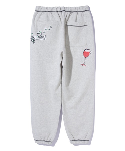XLARGE(エクストララージ)の「GOOD TIME SWEATPANTS(スウェットパンツ・メンズ・オフホワイト/ブラック・M/L/XL/S)」の12枚目の写真