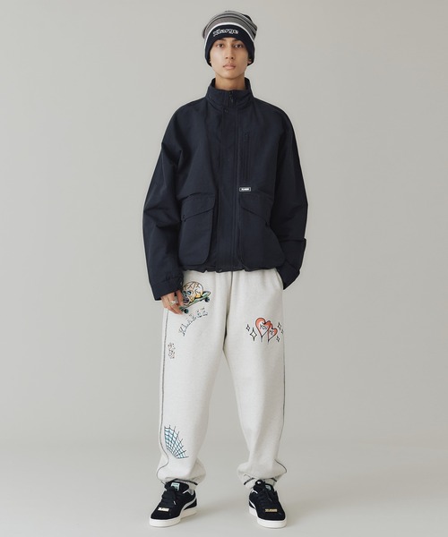 XLARGE(エクストララージ)の「GOOD TIME SWEATPANTS(スウェットパンツ・メンズ・オフホワイト/ブラック・M/L/XL/S)」の3枚目の写真