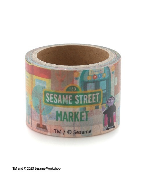 マスキングテープ 30mm（ステッカー/テープ）｜SESAME STREET（セサミ