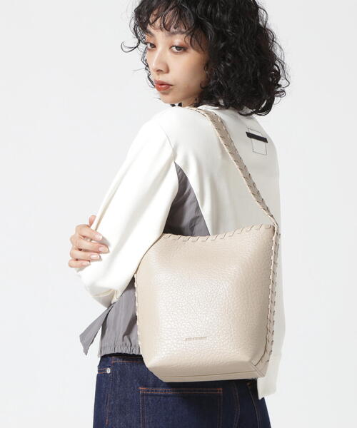 ADD CULUMN(アドカラム)の「ADD CULUMN(アドカラム) TURN - ONE SHLD S/A24S07B27/トートバッグ(トートバッグ・レディース・ブラック/ベージュ/アイボリー・F)」の13枚目の写真