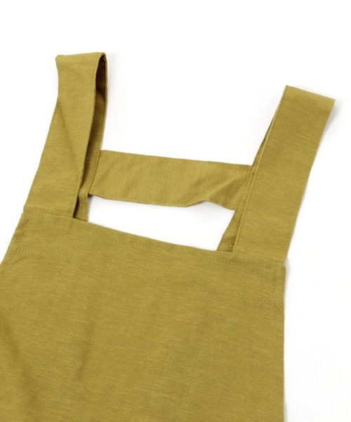 studio CLIP（スタディオクリップ）の「リネン混H型エプロン L（エプロン・レディース・イエロー/ネイビー・FREE）」の15枚目の写真