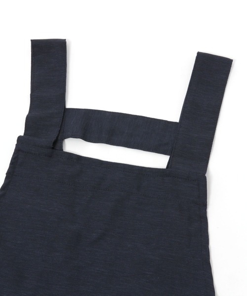 studio CLIP（スタディオクリップ）の「リネン混H型エプロン L（エプロン・レディース・イエロー/ネイビー・FREE）」の9枚目の写真