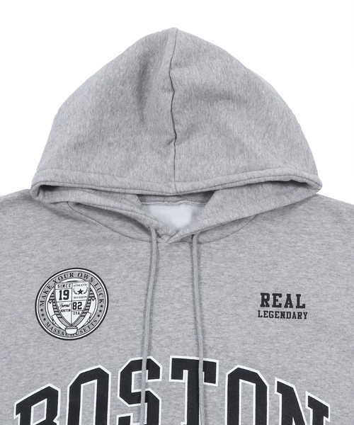 Figments（フィグメンツ）の「スポーツロゴパーカー（パーカー・レディース・ブラック/グレー・FREE）」の14枚目の写真