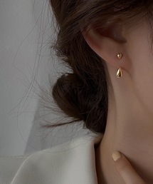 ティアドロップピアス(両耳用)