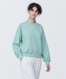 〔MUJI WALKER〕婦人 UVカット乾きやすいスウェットシャツ