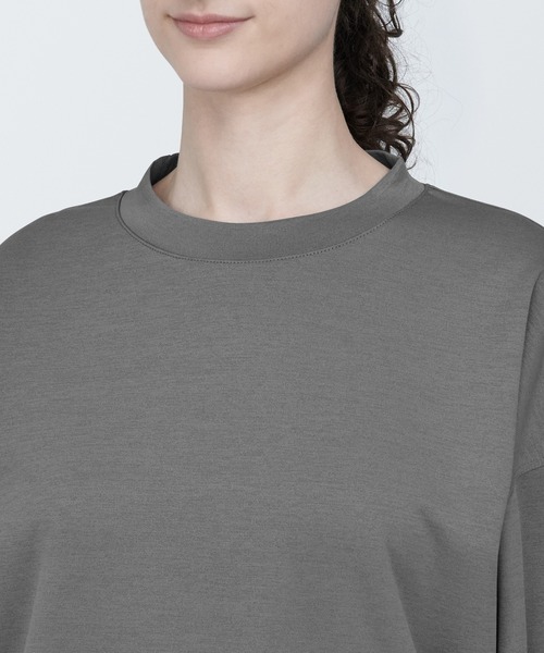 無印良品（ムジルシリョウヒン）の「〔MUJI WALKER〕婦人　ＵＶカット乾きやすいスウェットシャツ（スウェット・レディース・グリーン系2/ピンク/グレー系1/オフホワイト・XL/L/M/S）」の14枚目の写真