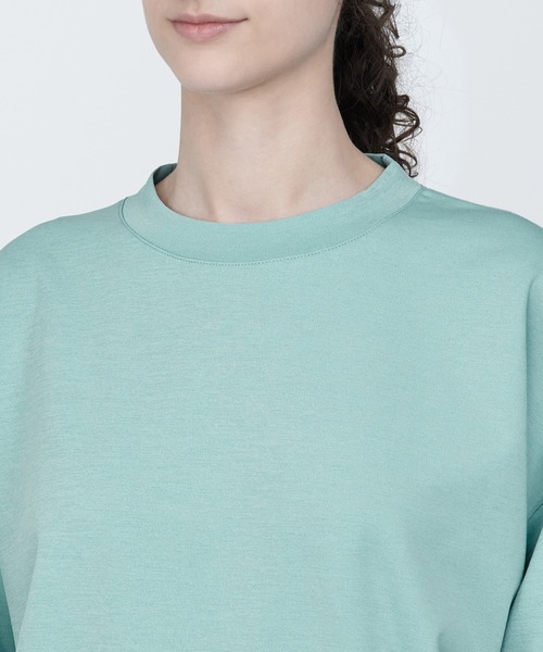 無印良品（ムジルシリョウヒン）の「〔MUJI WALKER〕婦人　ＵＶカット乾きやすいスウェットシャツ（スウェット・レディース・グリーン系2/ピンク/グレー系1/オフホワイト・XL/L/M/S）」の20枚目の写真