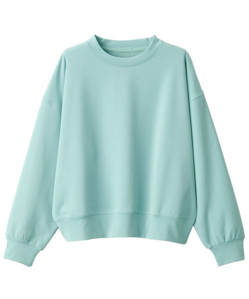 無印良品（ムジルシリョウヒン）の「〔MUJI WALKER〕婦人　ＵＶカット乾きやすいスウェットシャツ（スウェット・レディース・グリーン系2/ピンク/グレー系1/オフホワイト・XL/L/M/S）」の21枚目の写真