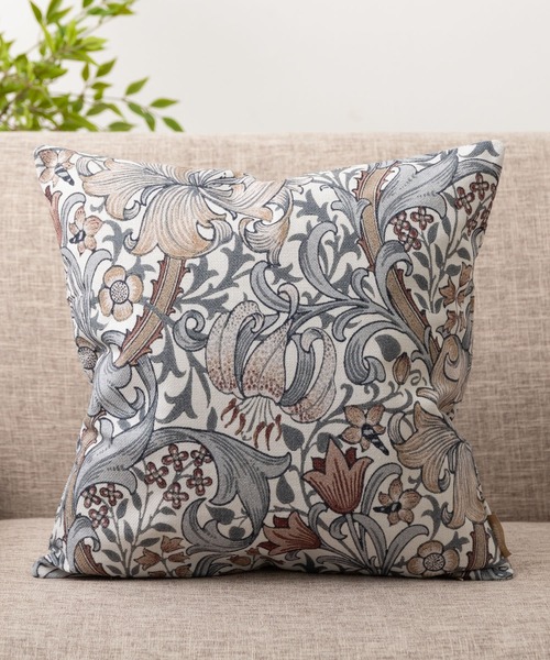 クッションカバー リーフ 観葉植物 葉っぱ グリーン 45×45 10種