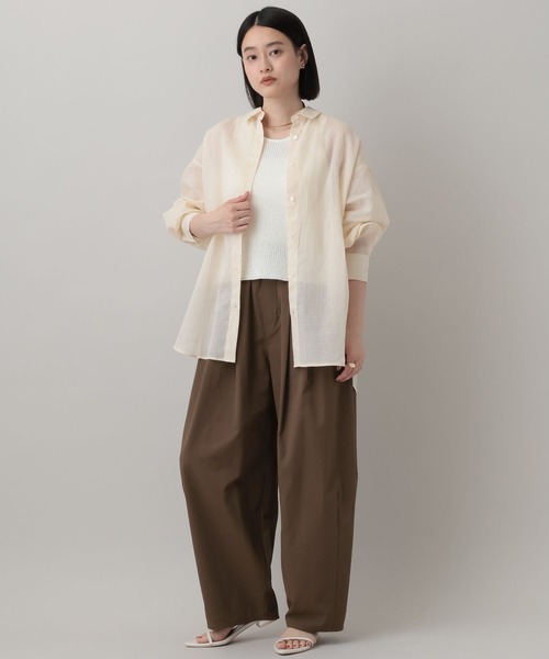 Louren セットアップ カシュクールボリュームブラウス&amp;タックコクーンパンツ louren（ローレン） パンツ 「ZOZOTOWN限定」「Louren/ローレン」2tuck