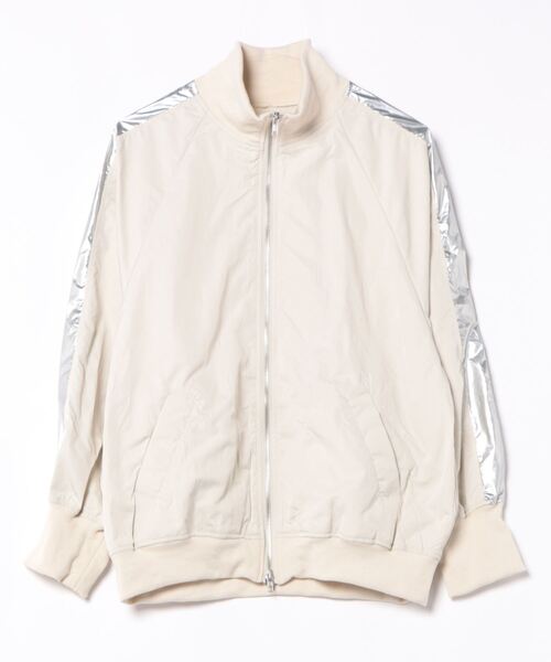 wee9s（ウィークス）の「track jacket（ブルゾン・レディース・カーキ/ネイビー/ブラック/アイボリー・FREE）」の10枚目の写真