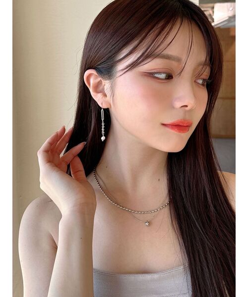 RESEXXY（リゼクシー）の「パールコンビピアス（ピアス（両耳用）・レディース・シルバー/ゴールド・FREE）」の15枚目の写真