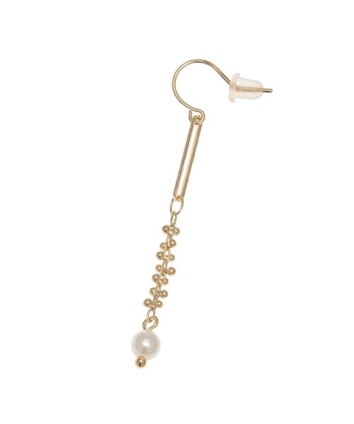 RESEXXY（リゼクシー）の「パールコンビピアス（ピアス（両耳用）・レディース・シルバー/ゴールド・FREE）」の8枚目の写真