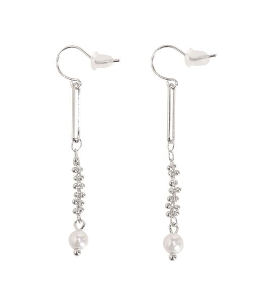 RESEXXY（リゼクシー）の「パールコンビピアス（ピアス（両耳用）・レディース・シルバー/ゴールド・FREE）」の16枚目の写真