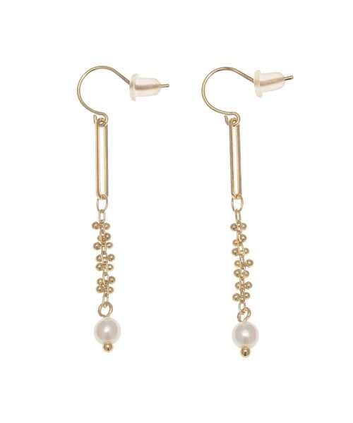 RESEXXY（リゼクシー）の「パールコンビピアス（ピアス（両耳用）・レディース・シルバー/ゴールド・FREE）」の17枚目の写真