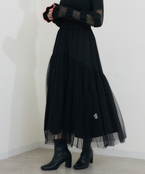 LUGIVA（ルギヴァ）の「LUGIVa リバーシブルチュールスカート 