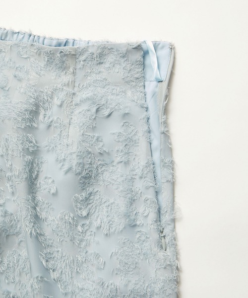 ROPE' PICNIC（ロペピクニック）の「フリンジスカート（スカート・レディース・ブラック/サックスブルー/ホワイト系その他・38/40）」の9枚目の写真