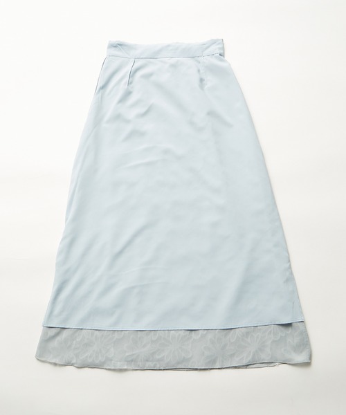 ROPE' PICNIC（ロペピクニック）の「フリンジスカート（スカート・レディース・ブラック/サックスブルー/ホワイト系その他・38/40）」の12枚目の写真