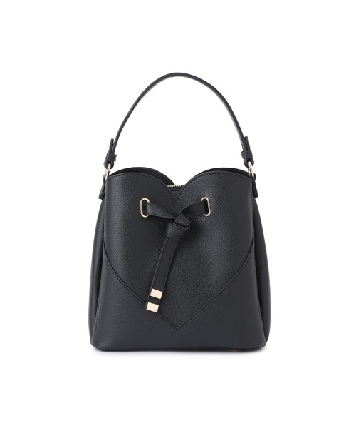 VIS(ビス)の「【2WAY】ハートカットバッグ(ハンドバッグ・レディース・ピンク/ホワイト/ブラック・FREE)」の21枚目の写真