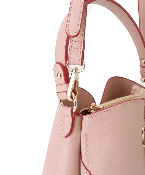 VIS(ビス)の「【2WAY】ハートカットバッグ(ハンドバッグ・レディース・ピンク/ホワイト/ブラック・FREE)」の16枚目の写真