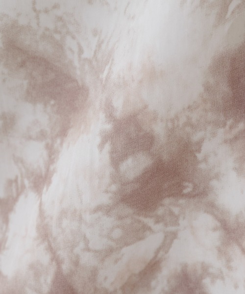 THE PAUSE（ザ ポーズ）の「【THE PAUSE】タイダイスカーフ（バンダナ/スカーフ・レディース・ライトグレー/ネイビー・FREE）」の8枚目の写真