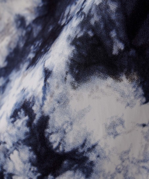 THE PAUSE（ザ ポーズ）の「【THE PAUSE】タイダイスカーフ（バンダナ/スカーフ・レディース・ライトグレー/ネイビー・FREE）」の11枚目の写真