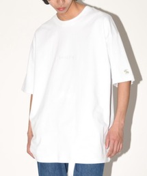 刺繍＆バックプリント オーバーサイズTシャツ ""Sound"" S/S T-shirt"(ユニセックス)