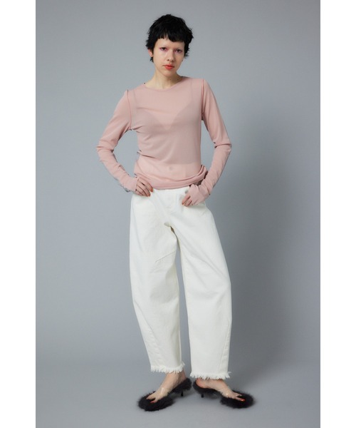 セール】Bicolor mesh inner tops バイカラーメッシュインナー
