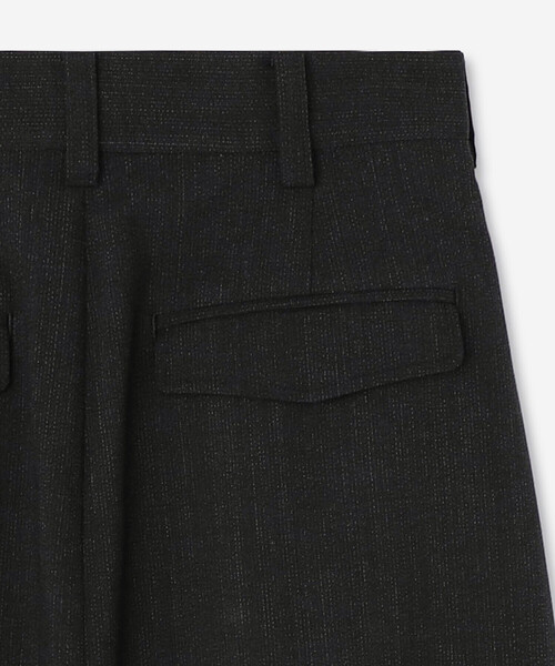 Oblada(オブラダ)の「Oblada | OFFICER SKIRT WOMEN(スカート・レディース・チャコール・XS/S)」の6枚目の写真