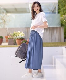 【ウエストゴム】リラックススカーチョ