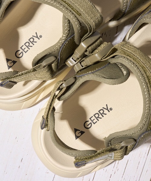GERRY(ジェリー)の「【GERRY / ジェリー】メンズ ベルクロストラップ スポーツサンダル(サンダル・メンズ・ベージュ/ブラック/カーキ・X-LARGE/SMALL/LARGE/MEDIUM)」の14枚目の写真