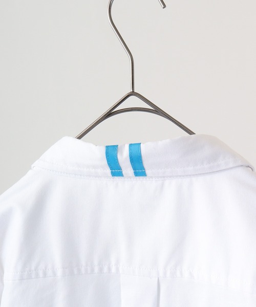 EVOLUTION（エボリューション）の「Frontline Regular Long Sleeve Shirt / フロントラインレギュラー長袖シャツ unisex（シャツ/ブラウス・メンズ・オフホワイト/ブラック・M/L/XL）」の18枚目の写真